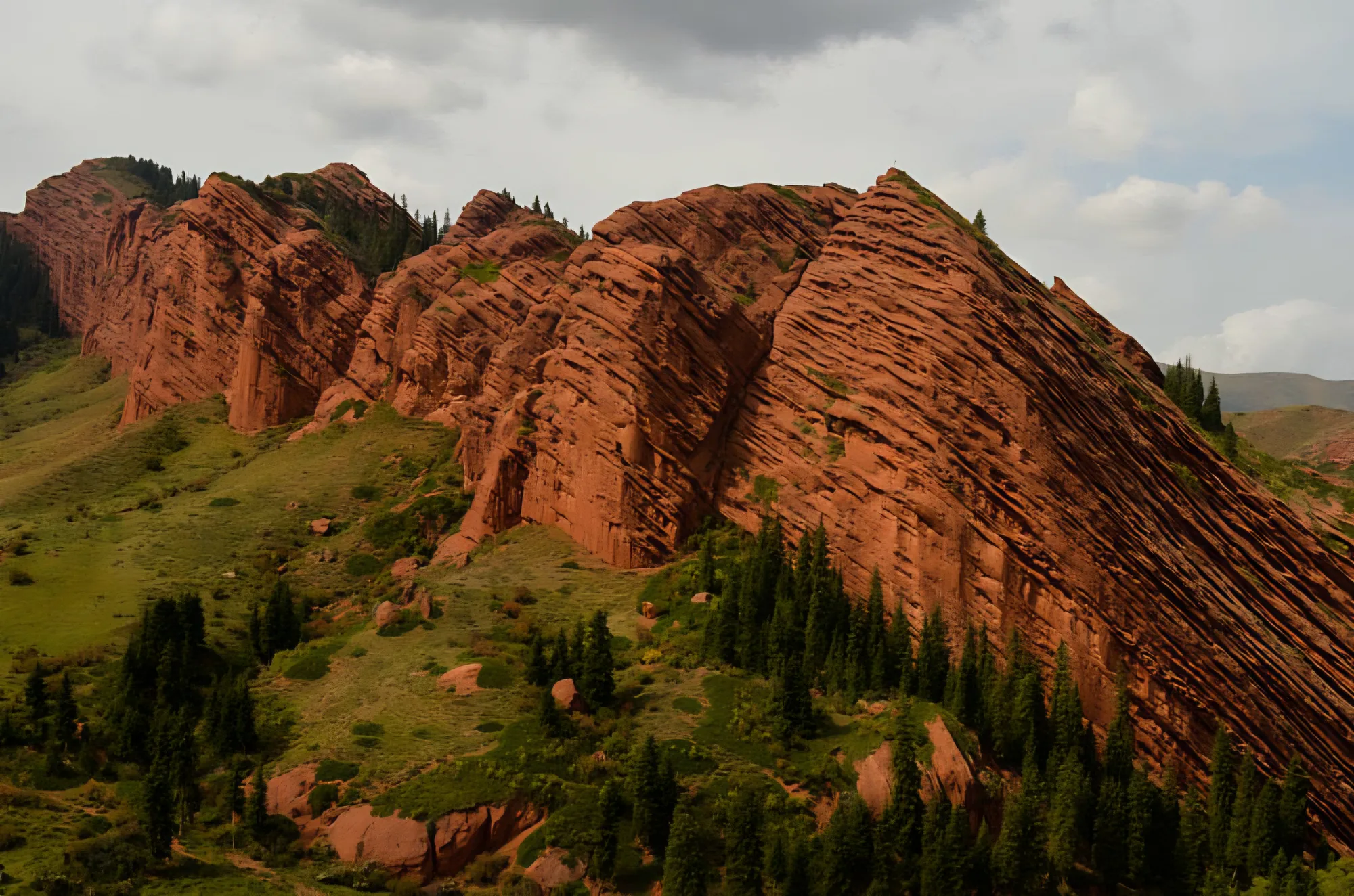 Jeti-Oguz Gorge, Issyk-Kul, Kyrgyzstan