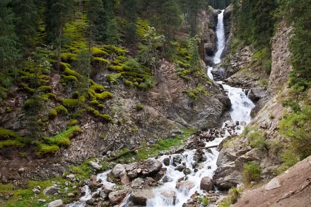 Barskoon Waterfall, Issyk-Kul